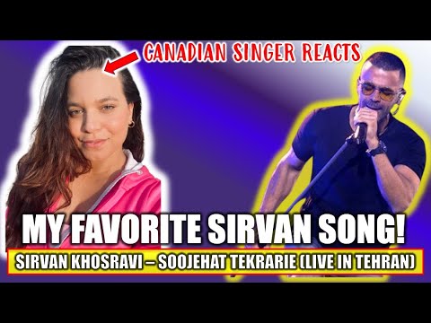 [MUST WATCH] INCREDIBLE LIVE PERFORMANCE REACTION | Sirvan Khosravi Reaction - Soojehat Tekrarie