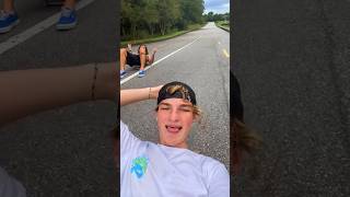 a CAR was coming 😅