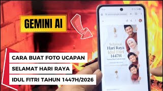 KEREN ‼️ Cara Buat Foto Ucapan Selamat Hari Raya Idul Fitri Tahun 1447H/2026 screenshot 3