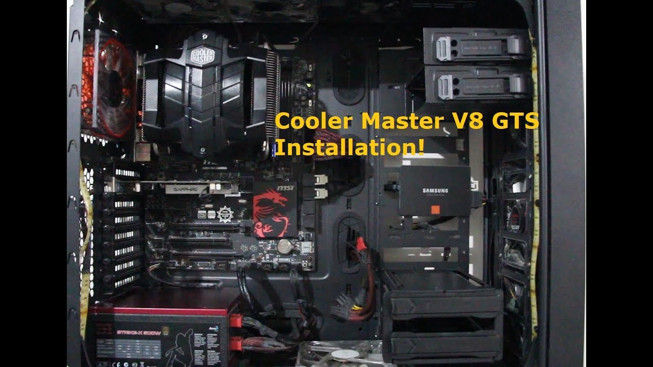 Installing Cooler Master V8 GTS on my old rig