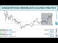 SIMPLE & PROFITABLE BITCOIN ORDER BLOCK scalping strategy |10R in ONE TRADE