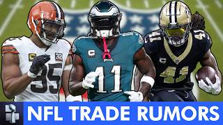 NFL Trade Rumors Are HOT On AJ Brown, Alvin Kamara, Kyle Pitts And Myles Garrett