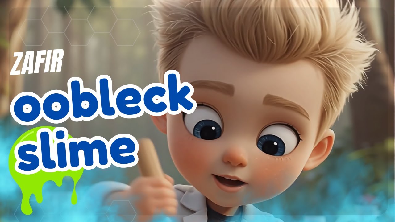 Oobleck Slime 🟢 Solid or Liquid? Fun Science Experiment for Kids - YouTube