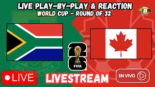 LIVE: South Africa vs Canada | 2026 World Cup | LIVESTREAM | LIVE STREAM