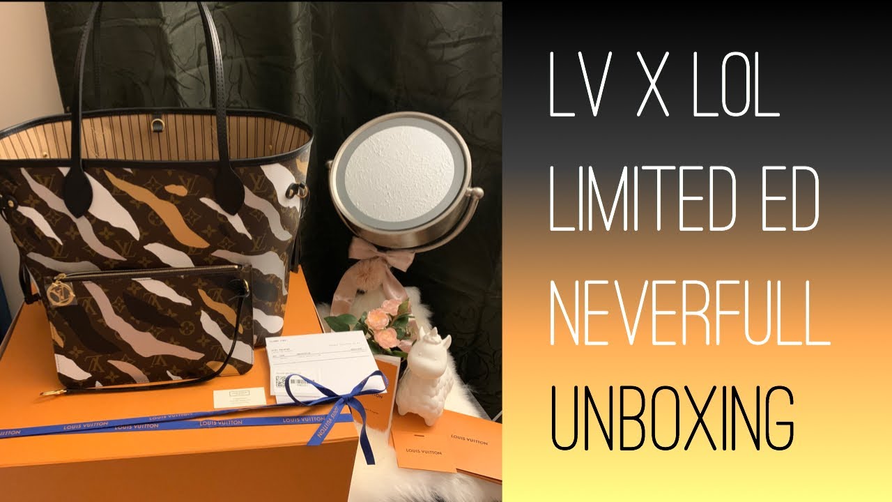 LV x LOL NEVERFULL LEAGUE OF LEGENDS UNBOXING!! New Limited