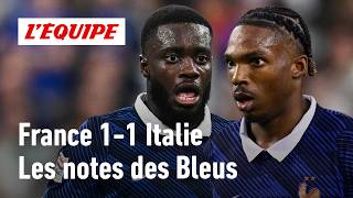 France 1-1 Italy: Upamecano sees red, Jacquet impressive.. The Bleus' player ratings screenshot 4