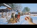 Painting a Winter Landscape with Oil | Пишем зимний пейзаж маслом.