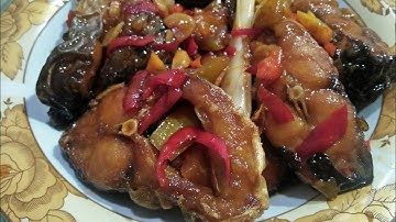 Olahan Ikan Patin#Ikan patin kecap pedas