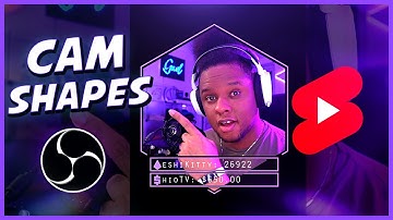 BESTE webcamvormen/overlays - OBS STUDIO Twitch YouTube streaming tutorial