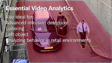 Bosch Security  - Intelligent Video analytics