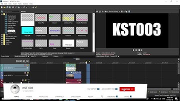 Beautiful Transition Using A Text Mask   Vegas Pro Sony Vegas Text Effect Tutorial  Transparent nega