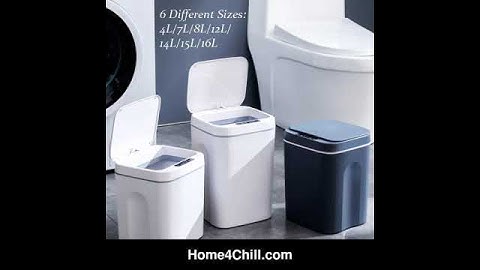 Smart Intelligent Automatic Sensor Trash Can