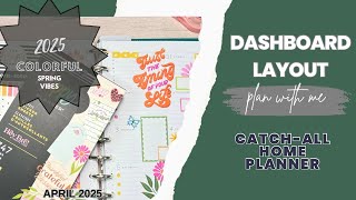 SPRING Decorating in my Catchall Home Planner DASHBOARD layout