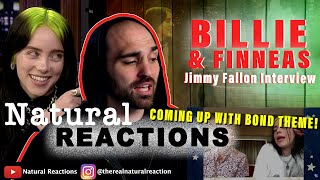 Billie Eilish and FINNEAS Share How They Came Up with Bond Theme (Jimmy Fallon Interview) REACTION