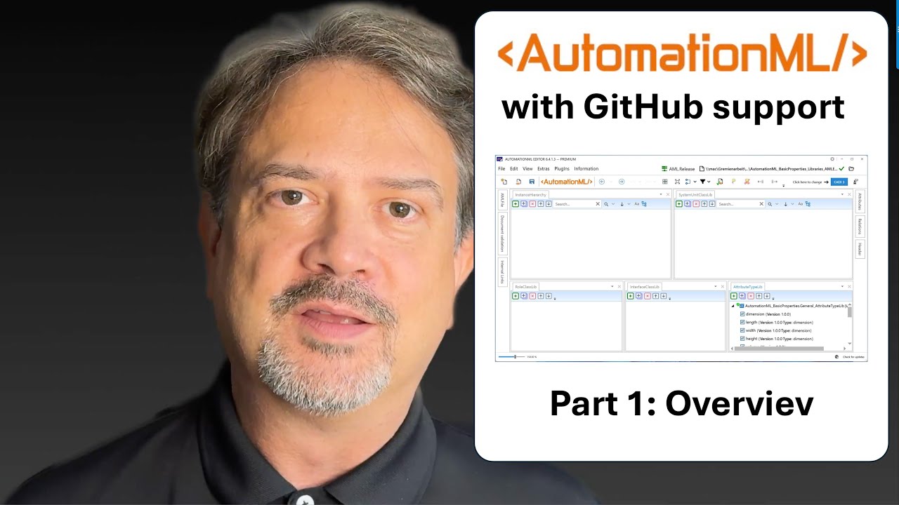AutomationML Tutorial - AutomationML meets GitHub - YouTube