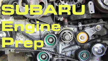 Subaru Engine Prep - Subaru Vanagon Engine Swap Part 4