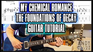 My Chemical Romance - The Foundations of Decay Guitar Tutorial