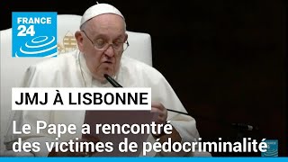 Le Pape François a rencontré des victimes de pédocriminalité dans l'église lors des JMJ