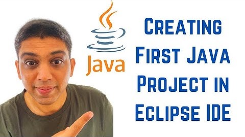 Creating First Java Project in Eclipse IDE in Java