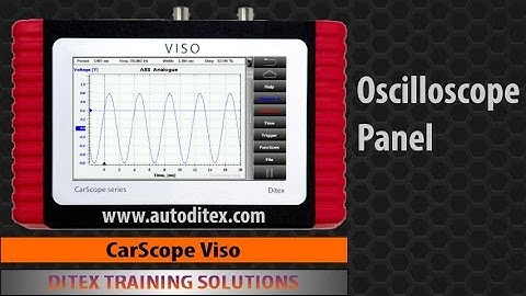 Handheld  Automotive Diagnostic Oscilloscope (Lab Scope) Tool CarScope Viso-Oscilloscope Panel