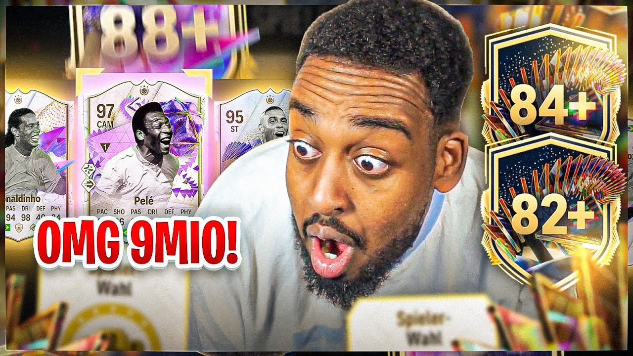 OMG!! 9 MIO SPIELER GEZOGEN😱50x NEUES VERLORENES ICON PICK🚨84+ & 82+ TOTS PICKSSSⓂ️ I EA FC
