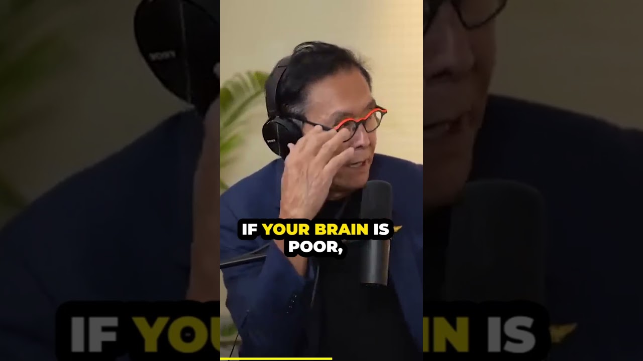 EDUCATE YOURSELF | ROBERT KIYOSAKI #shorts #reels #robertkiyosaki #money #motivation #podcast