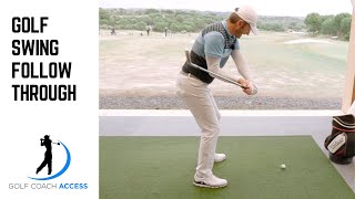 Golf Swing Follow Through