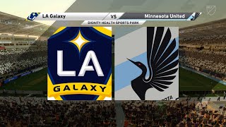 2022 Major League Soccer LA Galaxy FC Vs Minnesota United FC Fifa 22 Simulation