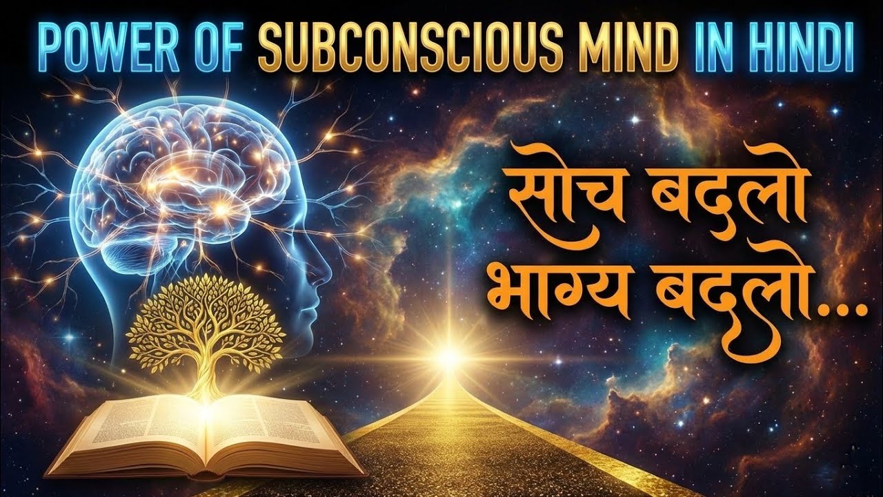 Power of subconscious mind in Hindi, सोच बदलो भाग्य बदलो...?😱