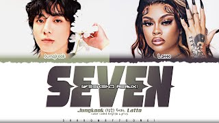 [Festival Mix.] Jungkook 'Seven (feat. Latto)' Lyrics [Color Coded_Eng] | ShadowByYoongi Resimi