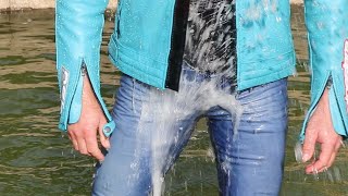Walking through Fountains at the Frederiksburg Slot Park