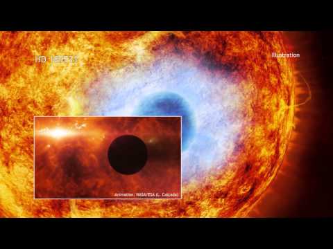 Exoplanet X-ray چاند گرہن پہلی بار دیکھا گیا | ویڈیو