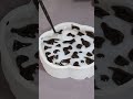 Cattle-patterned ashtray