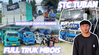 Truk Engkel Kiki Core Hadir Kopdar STC Tuban Full Truk Mbois Truk Artis 🙏