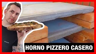 HORNO DE PIZZA CASERO CON - YouTube