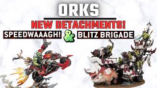🔴New Ork Detachments, and WazDakka Points! | Competitive | Warhammer 40k  #40k