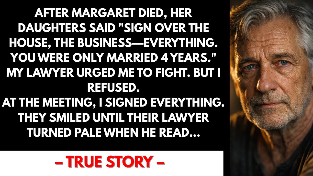 My Stepdaughters Demanded I Leave After Their Mom Died—Then the Lawyer Read One Sentence That End...