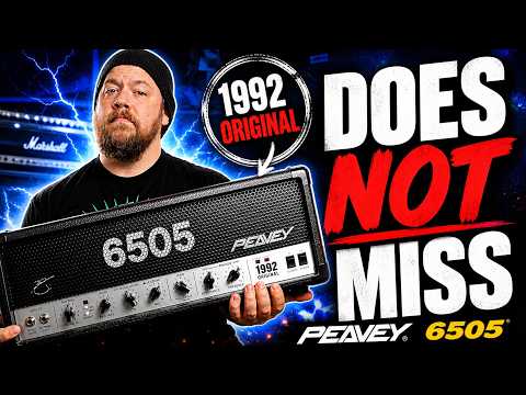 The 5150 We've Been Waiting For: Peavey 1992 Original 6505 - YouTube