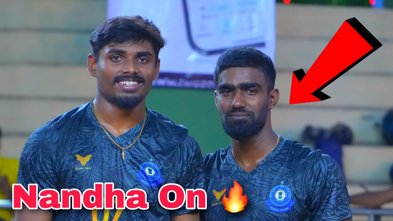 Nandha On 🔥 GST 🆚 IOB Chennai | Set - 1 | Tamilnadu State Volleyball Championship 2025