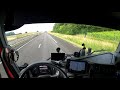 POV Driving Renault T480 in France roads (Cockpit view 4K)