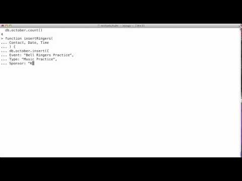 MongoDB Insert Records with JavaScript Functions 2