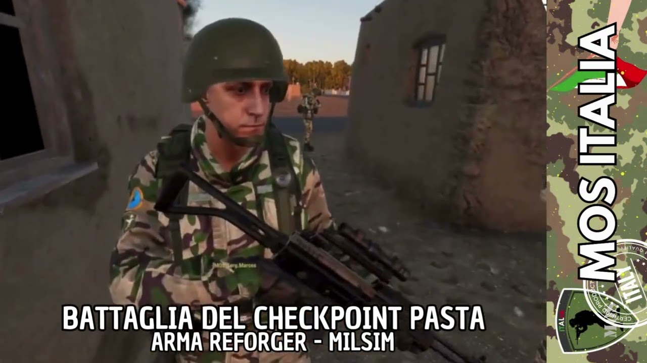 Battaglia del Checkpoint Pasta | Somalia 1993 | Arma Reforger Italia | Milsim