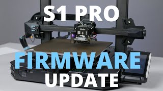 How to Update the Firmware on Your Ender 3 S1 Pro: A Step-by-Step Guide