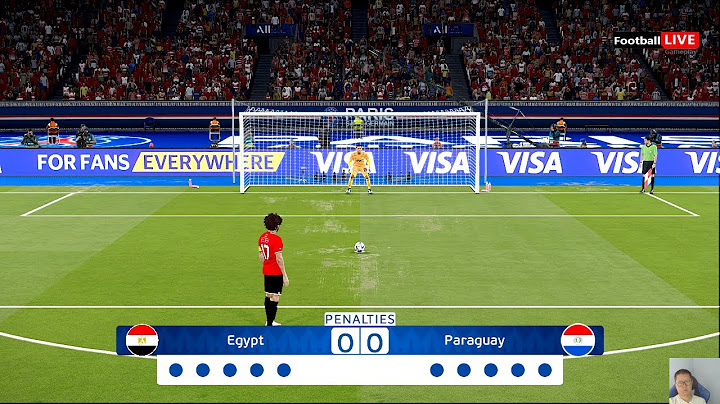 EGYPT vs PARAGUAY - Penalty Shootout | مصر وباراجواي | Olympic Games PARIS 2024 | PES Gameplay