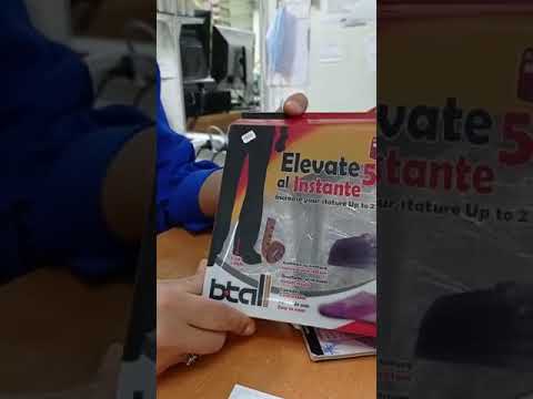 كعب اطالة القامة 5 سم من السيليكون النقي تطيل القامة وتعطيك او تعطيكي مظهر متألق في المناسبات
