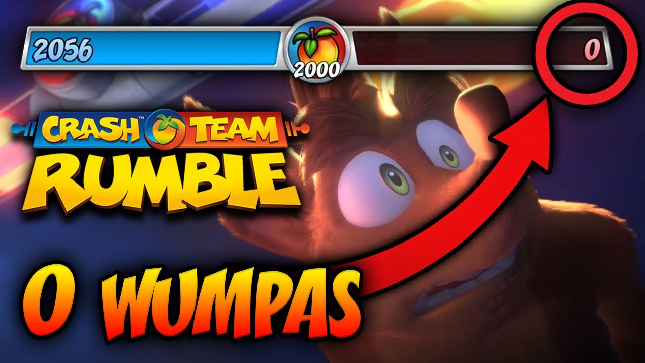 RIVAL 0 WUMPAS ¿Es posible ganar en Crash Team Rumble SIN DEJAR QUE EL ENEMIGO META WUMPAS?