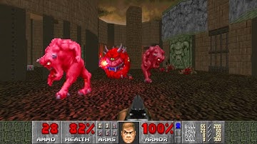 1024x1024 & 2 Sector Contest MAP01 Ultra Violence 100%