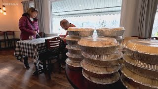 The team at LuAnn's Bakery & Cafe in Ellington cherishes the holiday rush