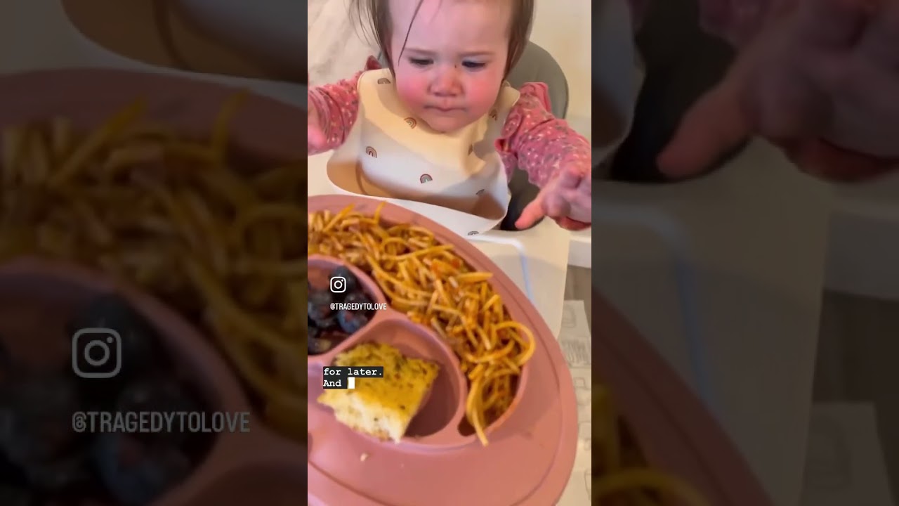 What my one year old ate in a day 