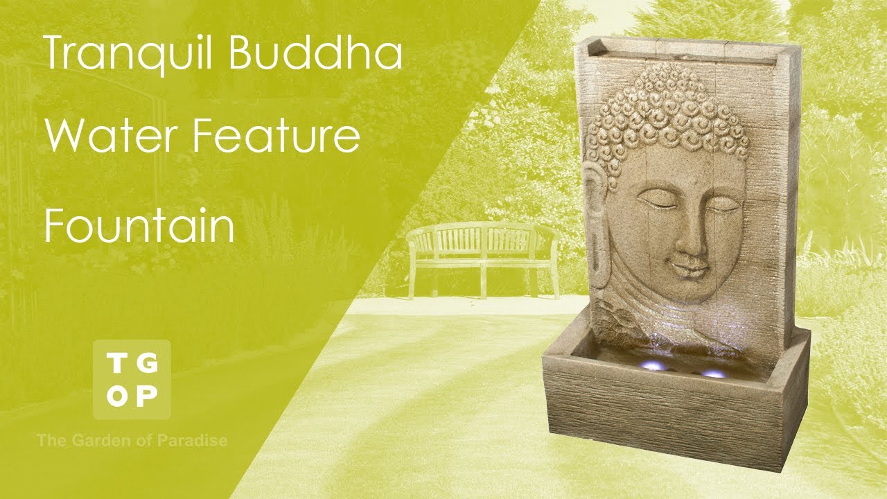 Tranquil Buddha Water Feature Fountain DW35071 Australia Melbourne